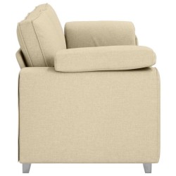 Sofa 3 places Crème 220 cm tissu 619078619078