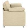 Sofa 3 places Crème 220 cm tissu 619078619078