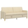 Sofa avec rangement Crème 192 x 78 x 87 cm Polyester 619079619079