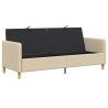 Sofa avec rangement Crème 192 x 78 x 87 cm Polyester 619079619079