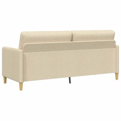 Sofa avec rangement Crème 192 x 78 x 87 cm Polyester 619079619079
