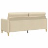 Sofa avec rangement Crème 192 x 78 x 87 cm Polyester 619079619079