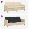 Sofa avec rangement Crème 192 x 78 x 87 cm Polyester 619079619079
