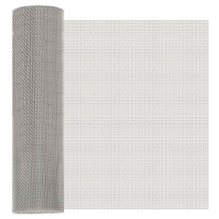Écran en maille 40 x 1000 cm 8 Mesh Acier Inoxydable 201 619080619080