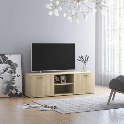 Meuble TV Chêne sonoma 120x34x37 cm Bois d’ingénierie 619082619082