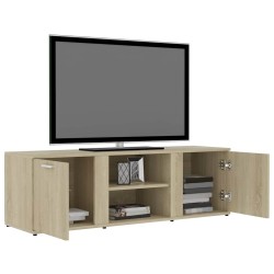 Meuble TV Chêne sonoma 120x34x37 cm Bois d’ingénierie 619082619082