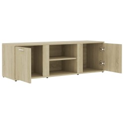 Meuble TV Chêne sonoma 120x34x37 cm Bois d’ingénierie 619082619082