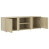 Meuble TV Chêne sonoma 120x34x37 cm Bois d’ingénierie 619082619082