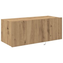 Meuble TV mural 80 x 35 x 31 cm Chêne artisanal 619086619086