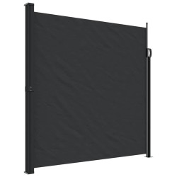 Auvent latéral rétractable noir 200x500 cm 619099619099