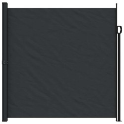 Auvent latéral rétractable noir 200x500 cm 619099619099