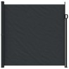 Auvent latéral rétractable noir 200x500 cm 619099619099