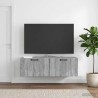 Meuble TV mural Sonoma gris 98 x 31 x 30 cm Bois d'ingénierie 619101619101