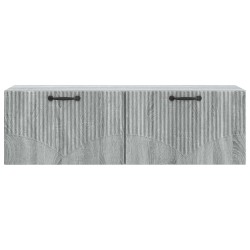 Meuble TV mural Sonoma gris 98 x 31 x 30 cm Bois d'ingénierie 619101619101