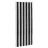 Rideau anti-insectes en chenille Gris et Noir 100 x 230 cm 619102619102