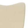 Chaise de relaxation Crème Tissu 619108619108