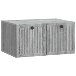 Meuble TV mural Sonoma gris 59,5 x 41 x 30 cm Bois d'ingénierie 619110619110
