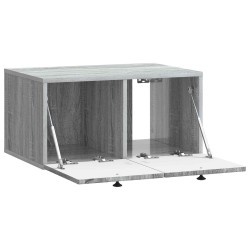 Meuble TV mural Sonoma gris 59,5 x 41 x 30 cm Bois d'ingénierie 619110619110