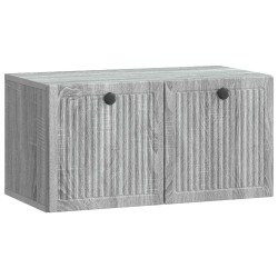 Meuble TV mural Sonoma gris 59,5 x 31 x 30 cm Bois d'ingénierie 619111619111