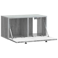 Meuble TV mural Sonoma gris 59,5 x 31 x 30 cm Bois d'ingénierie 619111619111