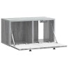 Meuble TV mural Sonoma gris 59,5 x 31 x 30 cm Bois d'ingénierie 619111619111