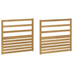 Module d'accoudoirs 2 pcs Blanc 79 x 4 x 73 cm 619112619112
