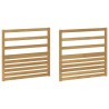 Module d'accoudoirs 2 pcs Blanc 79 x 4 x 73 cm 619112619112