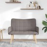 Sofa 2 places Taupe 115 x 61 x 87 cm Tissu 619118619118