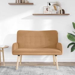 Sofa 2 places Beige 115 x 61 x 87 cm Bouclé 619119619119