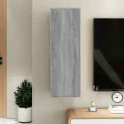 Meubles TV Sonoma gris 30,5x30x90 cm Bois d'ingénierie 619128619128