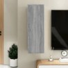 Meubles TV Sonoma gris 30,5x30x90 cm Bois d'ingénierie 619128619128