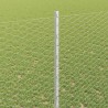 Clôture hexagonale avec poteau 50 x 1,4 m Acier galvanisé 619147619147