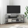 MeubleTVd'Angle Gris Sonoma 102x40,5x45cm Bois d'ingénierie 619150619150