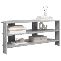 MeubleTVd'Angle Gris Sonoma 102x40,5x45cm Bois d'ingénierie 619150619150