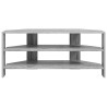 MeubleTVd'Angle Gris Sonoma 102x40,5x45cm Bois d'ingénierie 619150619150