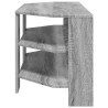 MeubleTVd'Angle Gris Sonoma 102x40,5x45cm Bois d'ingénierie 619150619150