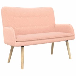 Sofa 2 places Rose 115 x 61 x 87 cm Bouclé 619158619158