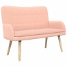 Sofa 2 places Rose 115 x 61 x 87 cm Bouclé 619158619158