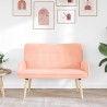 Sofa 2 places Rose 115 x 61 x 87 cm Bouclé 619158619158