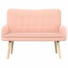Sofa 2 places Rose 115 x 61 x 87 cm Bouclé 619158619158