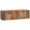 Meuble TV mural Bois ancien 98 x 31 x 30 cm Bois d'ingénierie 619165619165