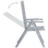 Chaises inclinables de jardin lot de 6 et coussins Bois acacia 619179619179