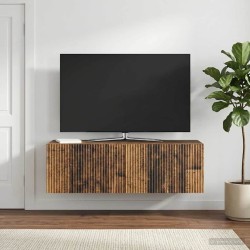 Meuble TV mural Bois ancien 98 x 31 x 30 cm Bois d'ingénierie 619186619186