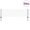 Clôture Euro avec poteau 50 x 0,6 m Acier recouvert de PVC Vert 619187619187