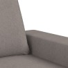 Ensemble de canapés 2 pcs taupe tissu 619189619189