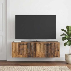 Meuble TV mural Bois ancien 98 x 31 x 30 cm Bois d'ingénierie 619191619191