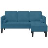 Ensemble de Canapés avec coussin Bleu Polyester 619206619206