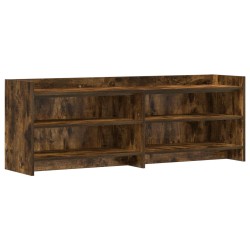 Meuble TV 135 x 33 x 47 cm Chêne fumé Bois d'ingénierie 619209619209
