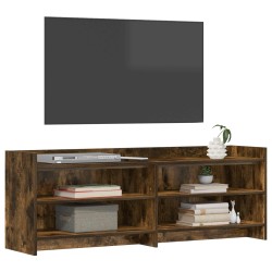 Meuble TV 135 x 33 x 47 cm Chêne fumé Bois d'ingénierie 619209619209