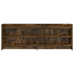 Meuble TV 135 x 33 x 47 cm Chêne fumé Bois d'ingénierie 619209619209